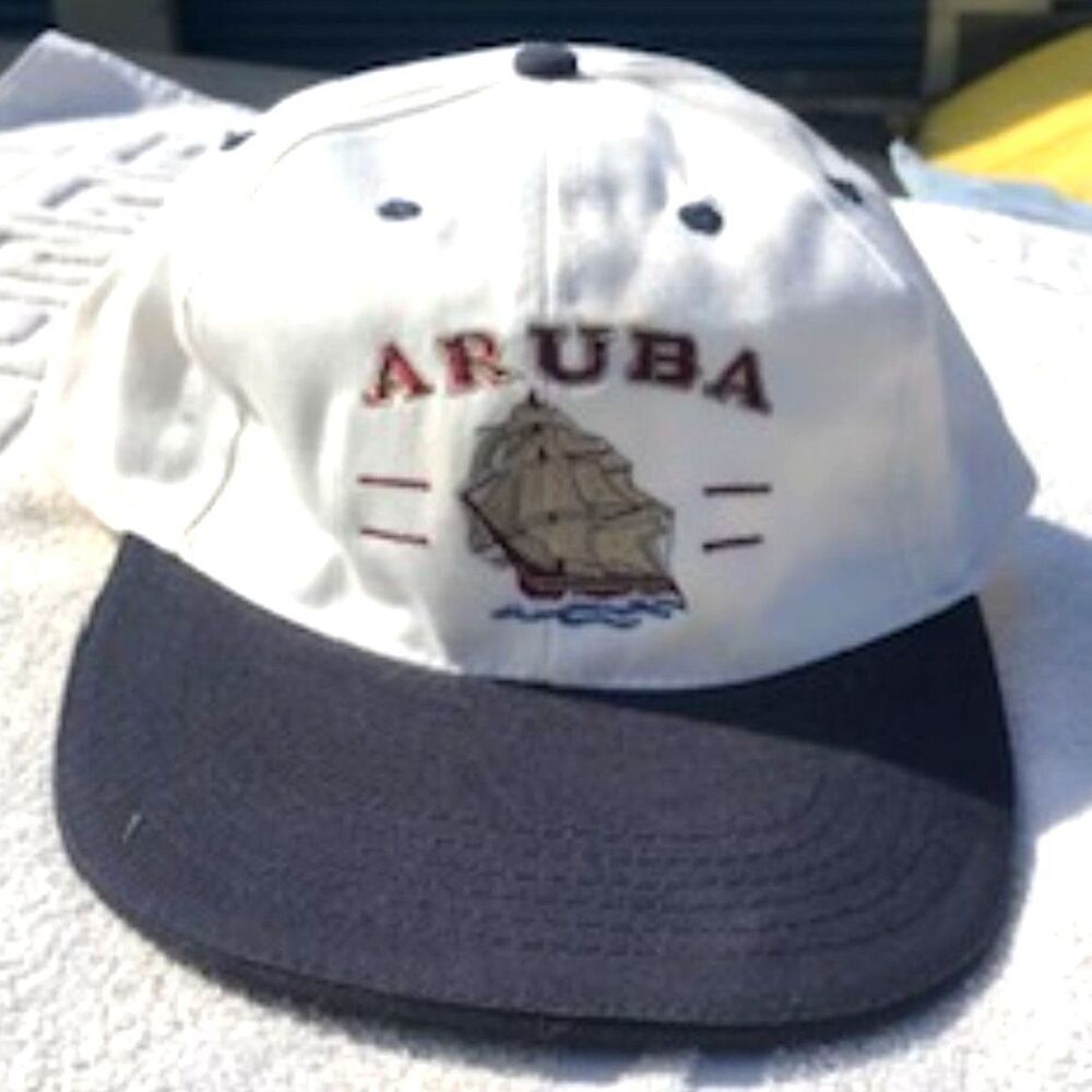Aruba Vintage Adjustable Cap . Bought in Aruba on a Cruise and Never Worn